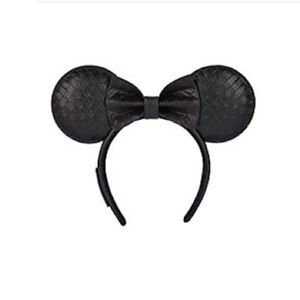 Minnie Mouse Faux Leather Loungefly Ear Headband